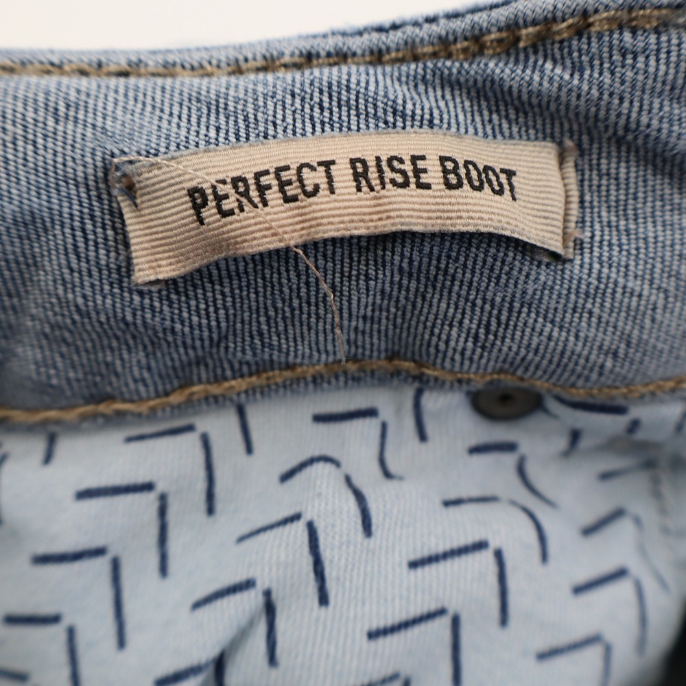 Ariat Perfect Rise Bootcut Jeans Womens 29S Medium Wash REAL Denim Blue Deco - Picture 8 of 11